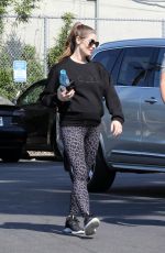 Pregnant ASHLEY GREENE and Paul Khoury Heading to a Gym in Los Angeles 06/11/2022