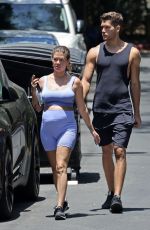 Pregnant CHANEL WEST COAST and Dom Fenison Out Hiking in Los Angeles 06/07/2022