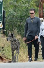 Pregnant LEONA LEWIS and Dennis Jauch Out Hiking with Their Dogs in Los Angeles 06/05/2022