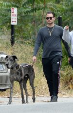 Pregnant LEONA LEWIS and Dennis Jauch Out Hiking with Their Dogs in Los Angeles 06/05/2022