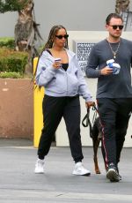 Pregnant LEONA LEWIS and Dennis Jauch Out Hiking with Their Dogs in Los Angeles 06/05/2022