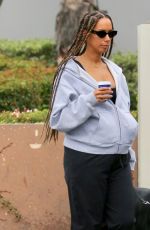 Pregnant LEONA LEWIS and Dennis Jauch Out Hiking with Their Dogs in Los Angeles 06/05/2022