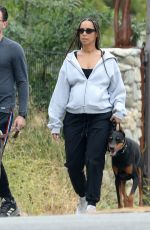 Pregnant LEONA LEWIS and Dennis Jauch Out Hiking with Their Dogs in Los Angeles 06/05/2022