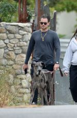 Pregnant LEONA LEWIS and Dennis Jauch Out Hiking with Their Dogs in Los Angeles 06/05/2022