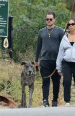 Pregnant LEONA LEWIS and Dennis Jauch Out Hiking with Their Dogs in Los Angeles 06/05/2022