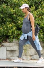 Pregnant LEONA LEWIS Out Hiking at Hollywood Hills 06/22/2022