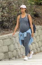 Pregnant LEONA LEWIS Out Hiking at Hollywood Hills 06/22/2022