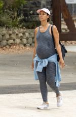 Pregnant LEONA LEWIS Out Hiking at Hollywood Hills 06/22/2022