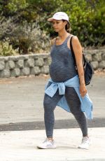 Pregnant LEONA LEWIS Out Hiking at Hollywood Hills 06/22/2022