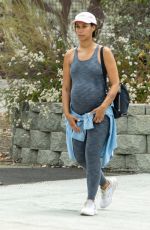 Pregnant LEONA LEWIS Out Hiking at Hollywood Hills 06/22/2022