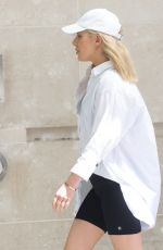 Pregnant MOLLIE KING Arrives at BBC Radio 1 in London 06/26/2022