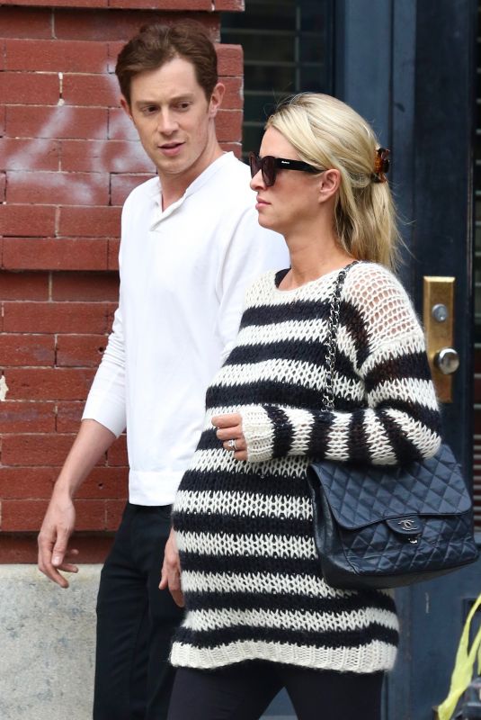 Pregnant NICKY HILTON and James Rothschild Out in New York 06/11/2022