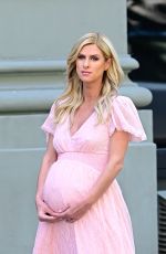 Pregnant NICKY HILTON at a Photoshoot in New York 05/31/2022