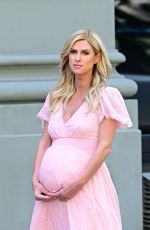 Pregnant NICKY HILTON at a Photoshoot in New York 05/31/2022