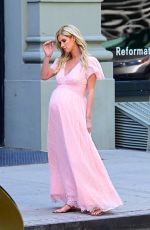 Pregnant NICKY HILTON at a Photoshoot in New York 05/31/2022
