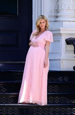 Pregnant NICKY HILTON at a Photoshoot in New York 05/31/2022