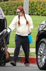 Pregnant SOPHIE TURNER Out in Westwood 06/09/2022