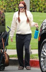 Pregnant SOPHIE TURNER Out in Westwood 06/09/2022