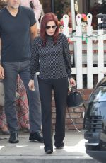 PRISCILLA PRESLEY Out for Lunch at The Ivy in Beverly Hills 06/02/2022