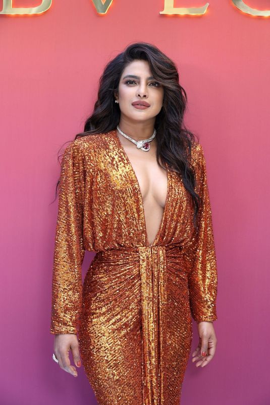 PRIYANKA CHOPRA at Bvlgari Eden the Garden of Wonders in Paris 06/06/2022