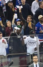RACHEL BROSNAHAN at Hurricanes vs Knicks Game in New York 05/22/2022