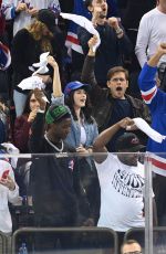 RACHEL BROSNAHAN at Hurricanes vs Knicks Game in New York 05/22/2022