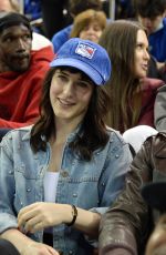 RACHEL BROSNAHAN at Hurricanes vs Knicks Game in New York 05/22/2022