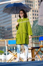 RACHEL BROSNAHAN on the Set of The Marvelous Mrs Maisel in New York 05/18/2022