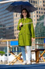 RACHEL BROSNAHAN on the Set of The Marvelous Mrs Maisel in New York 05/18/2022