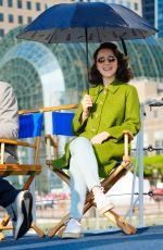 RACHEL BROSNAHAN on the Set of The Marvelous Mrs Maisel in New York 05/18/2022