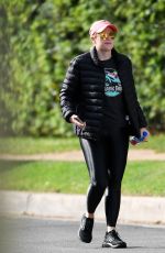 REBEL WILSON Out Hiking in Los Angeles 05/31/2022