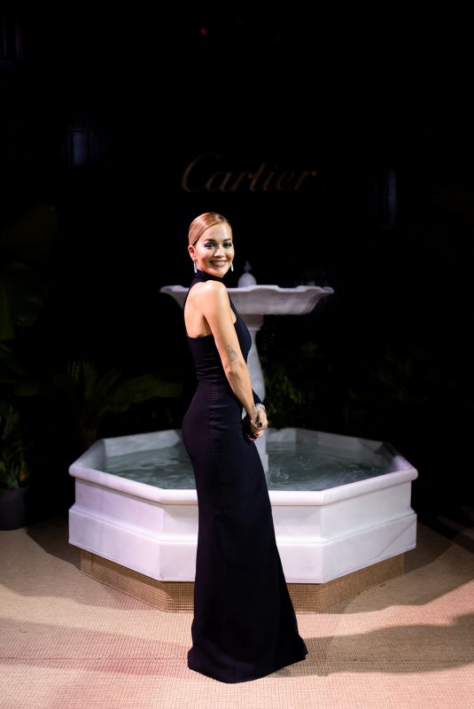 RITA ORA at Cartier Private Event at Liria Palace in Madrid 06/18/2022