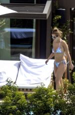 RITA ORA in Bikini at a Pool in Madrid 06/18/2022