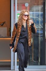 RITA ORA Landing in a Helicopter at Battersea Heliport 06/26/2022