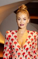 RITA ORA Leaves Edition Hotel in Madrid 06/23/2022