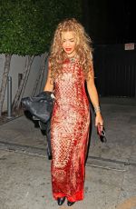 RITA ORA Night Out in Los Angeles 06/03/2022