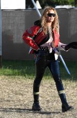 RITA ORA Out at Glastonbury Festival 06/26/2022