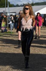 RITA ORA Out at Glastonbury Festival 06/26/2022
