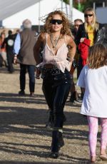 RITA ORA Out at Glastonbury Festival 06/26/2022