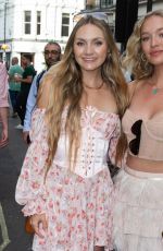 ROXY and RIANA HORNER Arrives at Poke House Covent Garden VIP Launch Party in London 06/16/2022