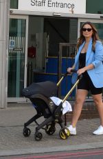 SAM FAIERS Out with Her Baby in London 06/15/2022