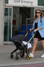 SAM FAIERS Out with Her Baby in London 06/15/2022