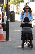 SAM FAIERS Out with Her Baby in London 06/15/2022