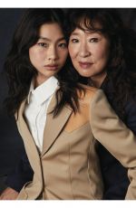 SANDRA OH and HOYEON JUNG in Variety Magazine Actors on Actors, June 2022