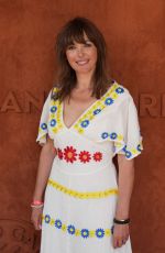 SANDRINE QUETIER at French Tennis Open at Roland Garros in Paris 06/01/2022