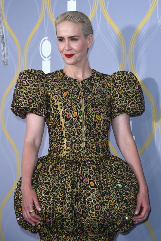 SARAH PAULSON at 75th Annual Tony Awards in New York 06/12/2022