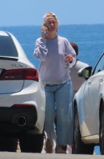 SARAH PAULSON Out with her Dog in Malibu 06/05/2022