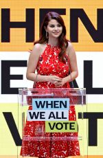 SELENA GOMEZ at When We All Vote Inaugural Culture of Democracy Summit in Los Angeles 06/13/2022