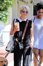 SELMA BLAIR Out for Coffee with Her Dogs in Studio City 05/31/2022