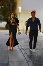SHANNON DE LIMA Out for Dinner with a Friend in Miami Beach 0/31/2022